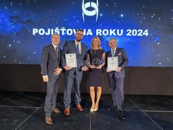 INSIA byla oceněna jako jeden z pěti nejlepších pojišťovacích makléřů roku 2024.